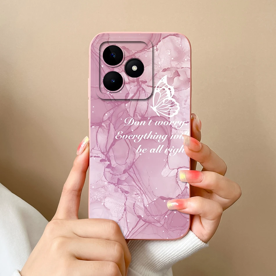 Cute Cat Soft Liquid Silicone Bumper Back Cover - Full Protection Phone Case