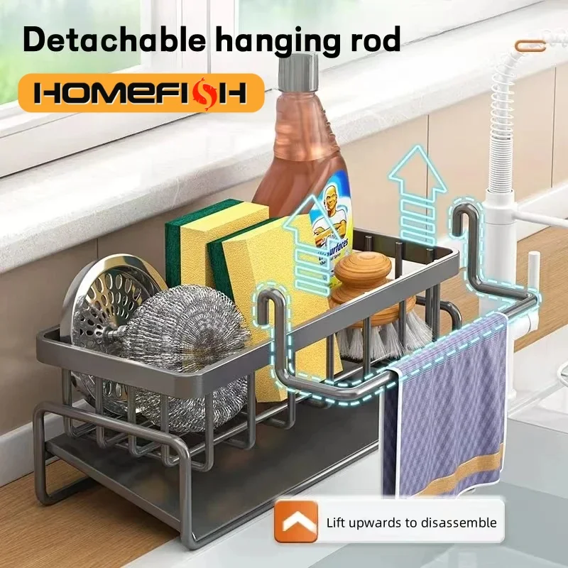 HMJ2 Multi Functional Kitchen Sponge Rack