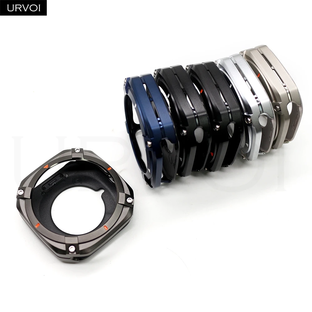 URVOI Cyberpunk Metal Protective Case – Durable Full Bumper Cover with Precision Cutouts