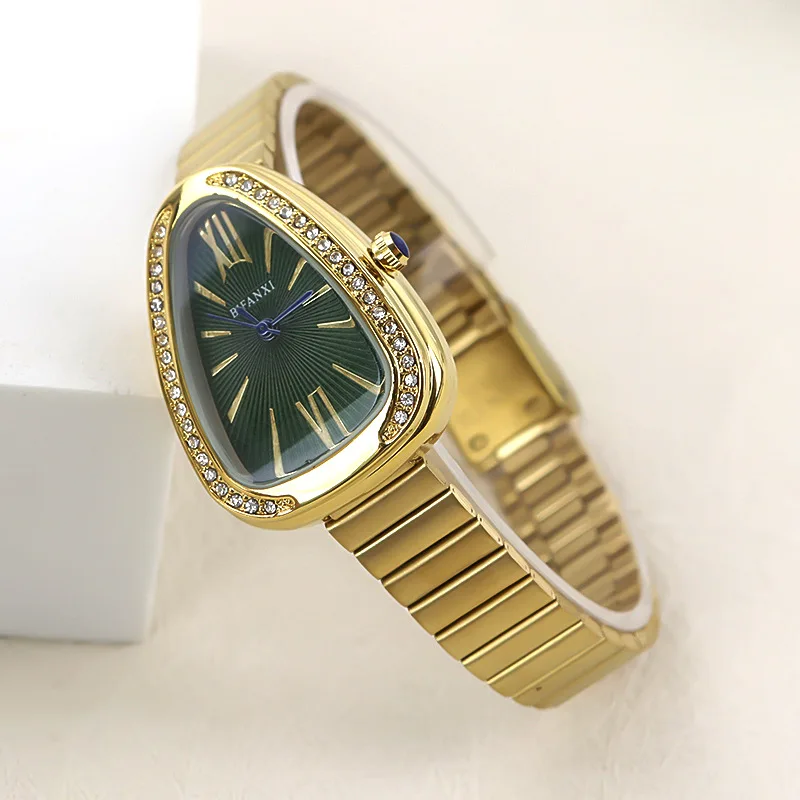 Women's Diamond Middle-Ancient Magic Mirror Watch