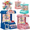 Small Electric Claw Machine Children Mini Cartoon Game Console Boys and Girls Playing House, Gifts and Toys Three Bar Operation 1