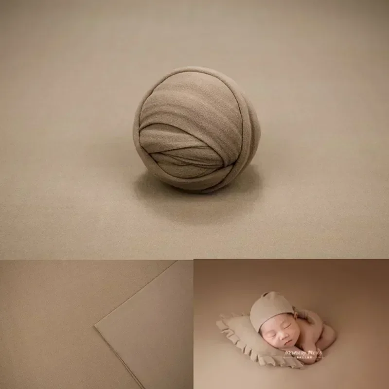 Luxurious Newborn Photography Wrap Blanket & Backdrop Set