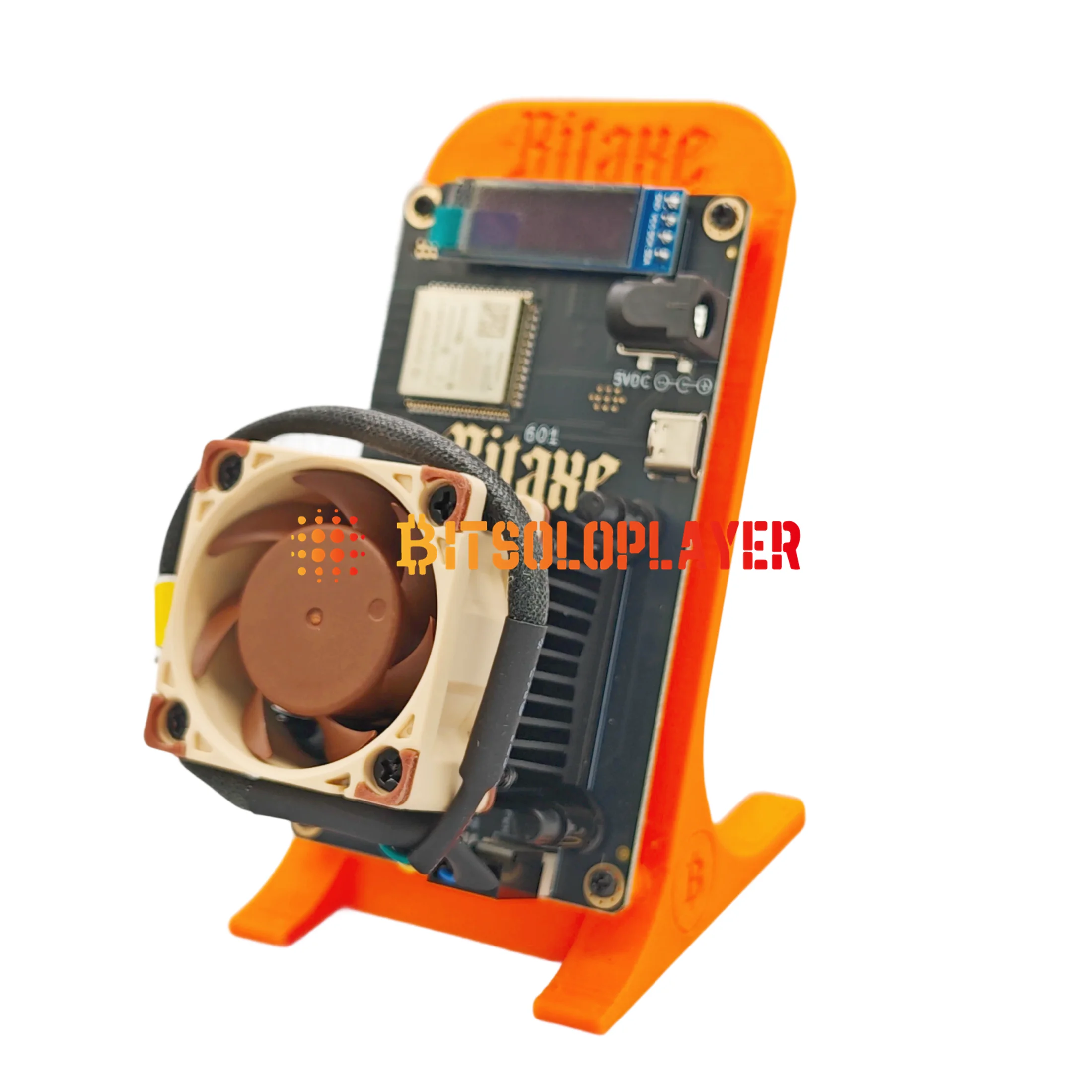 100% noiseless Bitaxe Gamma 601 1.2TH/s equipped NF-A4X20 Fan