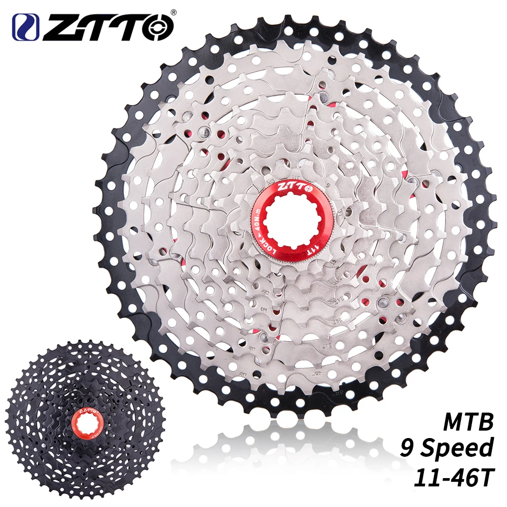 Details about   ZTTO 9 27Speed Gold Free Wheel Cassette MTB Mountain Bike Parts 11-36T for M370 