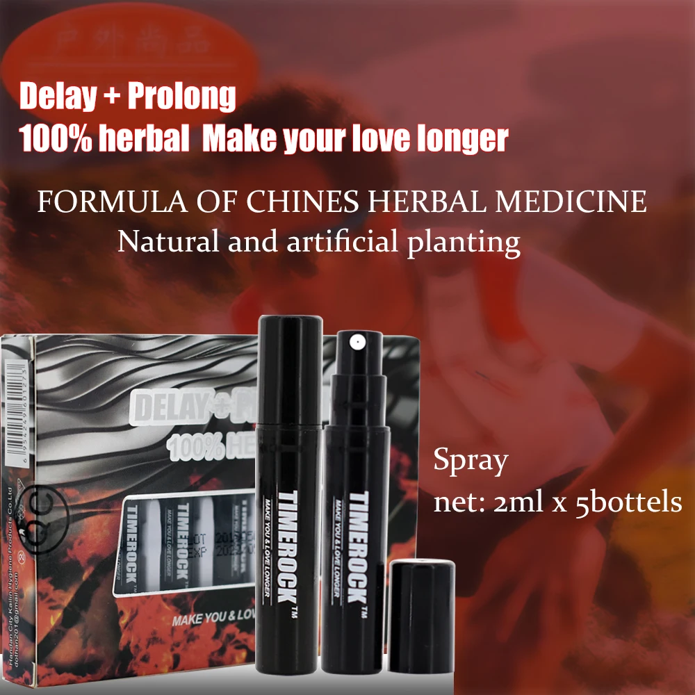 Sex Delay Spray Male Delay Cream 60 Minutes Long Prevent Premature Ejaculation Penis Enlargement Erection Spray for Man Flirting 2