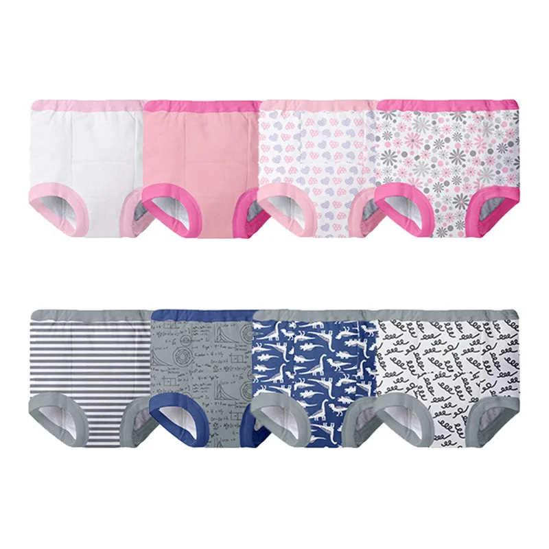 Training Pants Ecological Diapers Reusable Baby Kids Cotton Potty Infant Shorts Underwear Cloth Diaper Nappies Child Panties