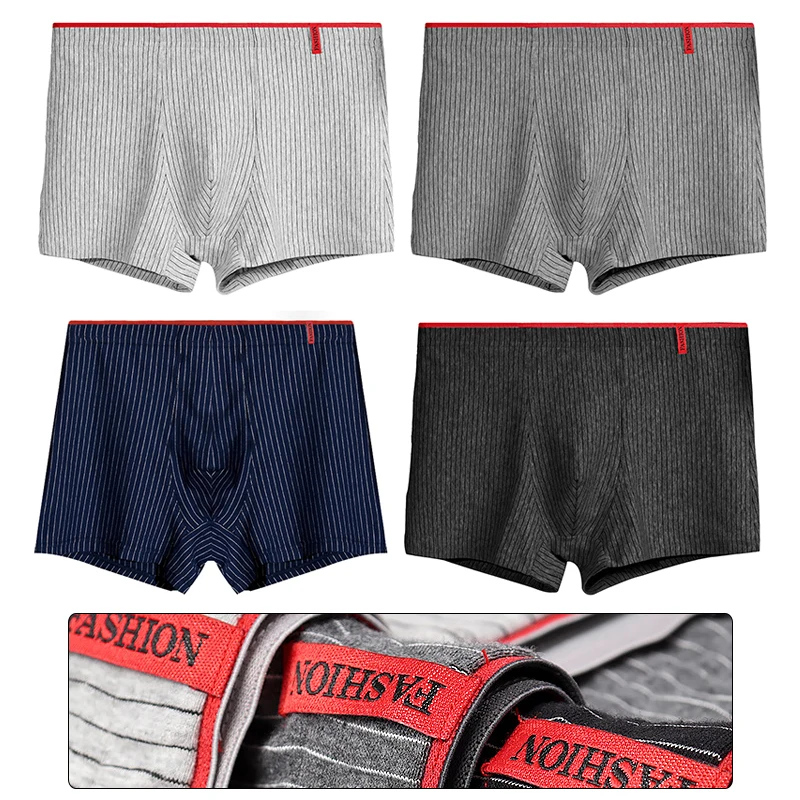 

Mens Boxer Shorts Cotton Male Couple Sexy Set Calecon Lot Soft Box Men's Panties Homme Underpants Boxershorts Underwear for Man