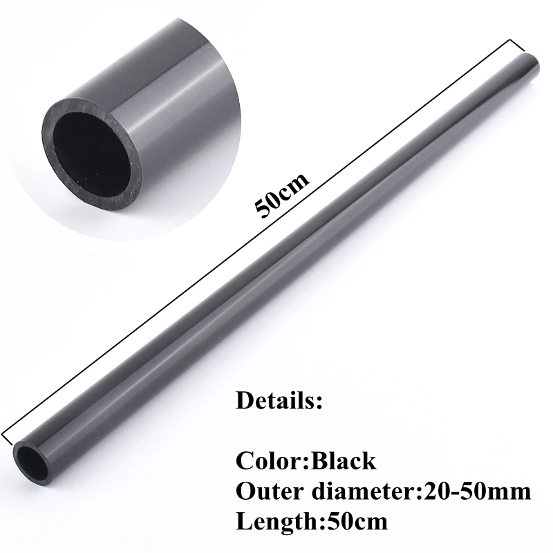 Conector Reductor De HDPE Negro Para Manguera De 3/8 Pulgadas X 1/4