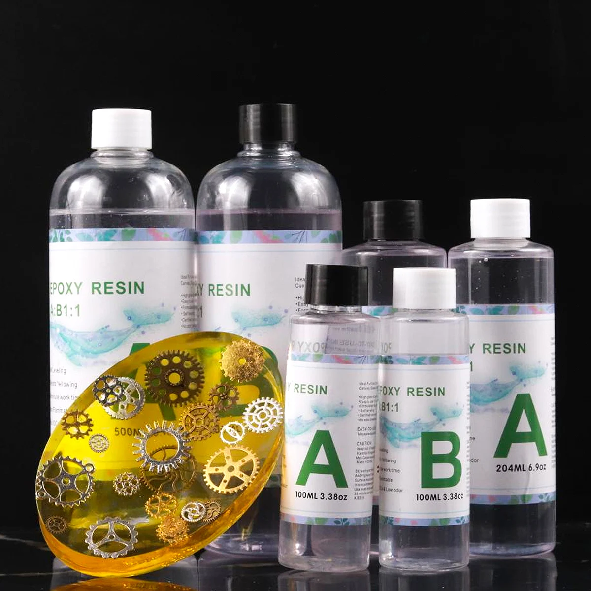 

1:1 флейта, клей для изготовления ювелирных изделий своими руками, высокая прозрачность, устойчивость к пожелтению, ремесло, подарок, Декор, силиконовая форма, аксессуары