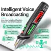 Intelligent Voice Broadcast Tester Pen 12V-1000V Infrared Sensor Positioning Voltage Tester Electric Wire Detector 2