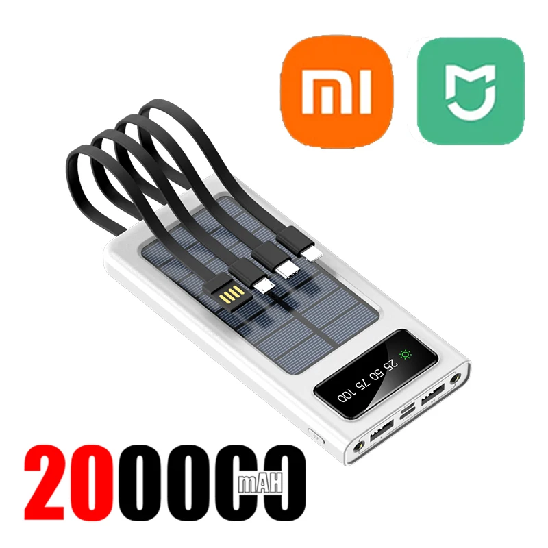 White 200000mAH