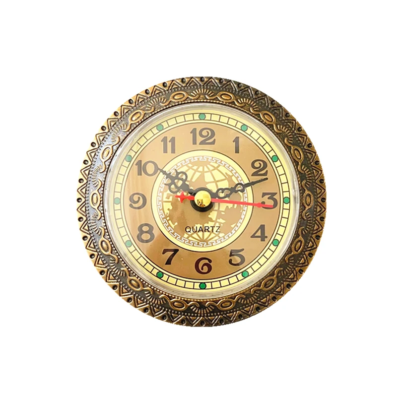 92MM Round Clock Insert Battery Quartz Movement Mechanism FIT-UP with Arabic Numerals DIY Making Kits