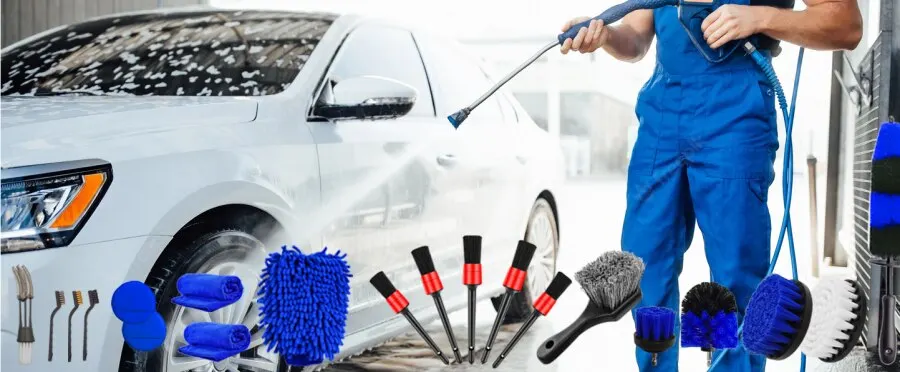  щеток для чистки автомобиля, 20 шт. | AliExpress