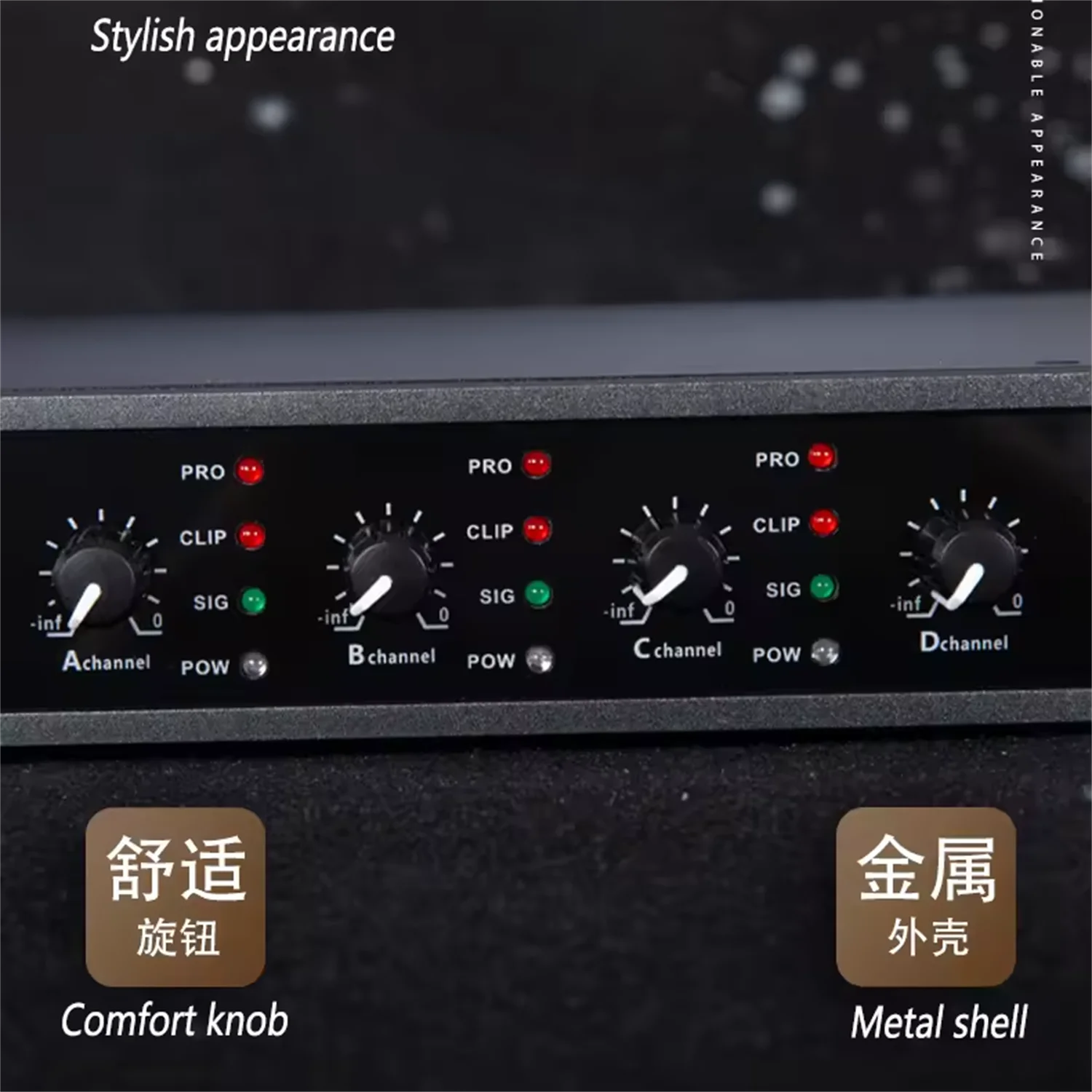 GAP-DA4450 D급 전문 디지털 앰프, 무대 DJ 교회 가족 노래방 야외 앰프, 450W * 4