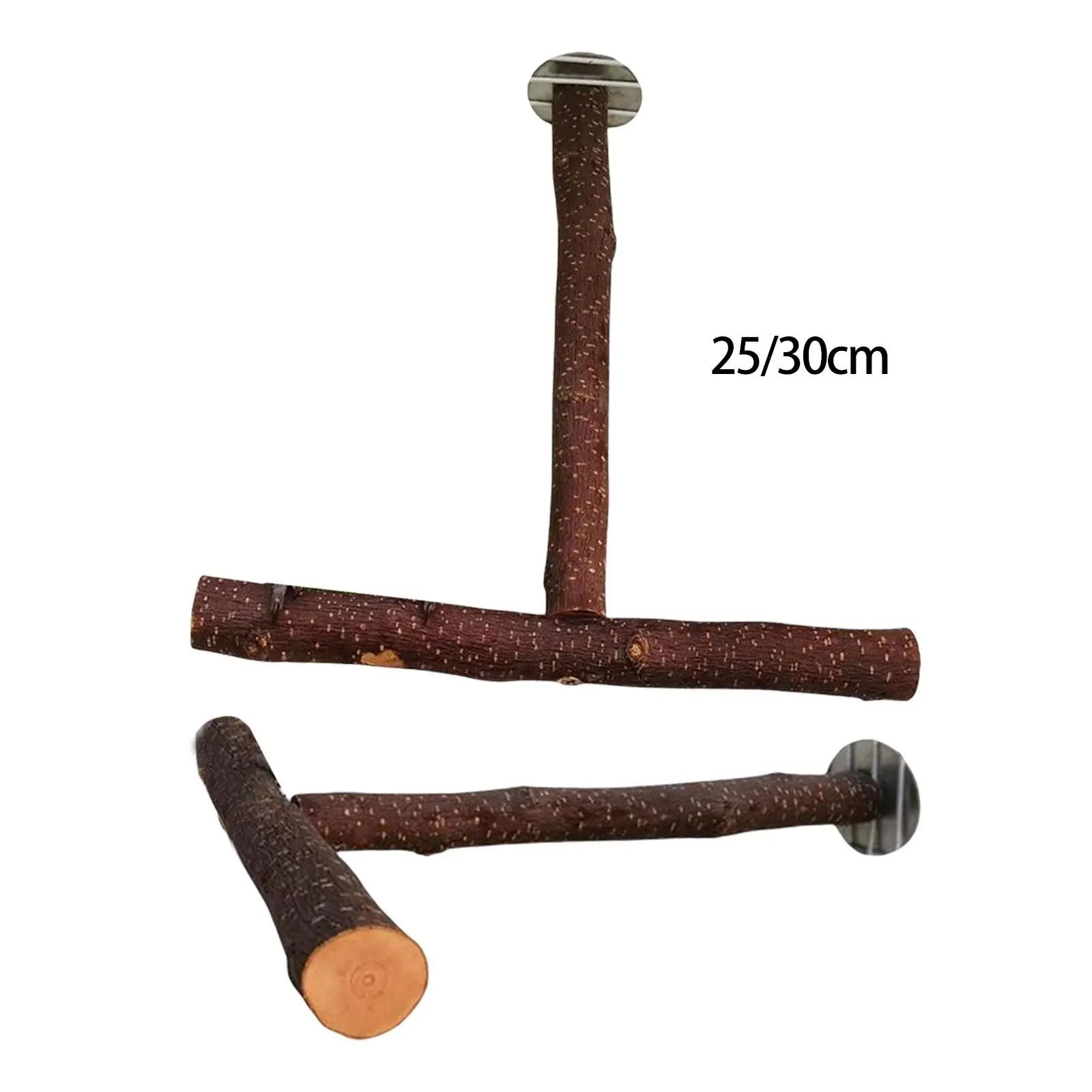 

Parrot Perch Bird Stand Platform Cage Accessories Wooden Parrot Perch Stand Climbing Toy Bird Cage Perch for Cockatiel Finches