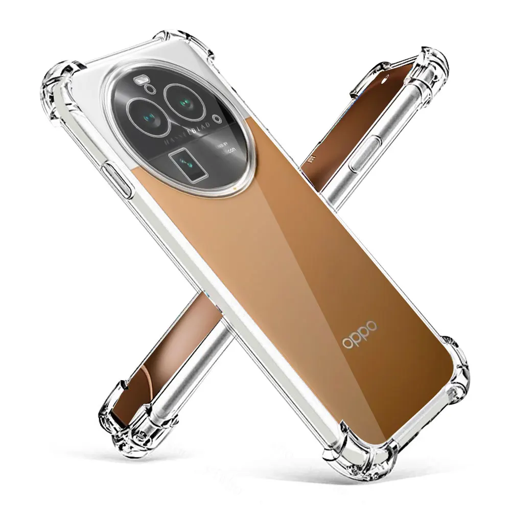 Per Oppo Find X6 Pro Case Custodie Morbide In Silicone Antiurto Trasparente Per Oppo Find X6 Coque Per Oppo Find X6 Pro Fundas Shell