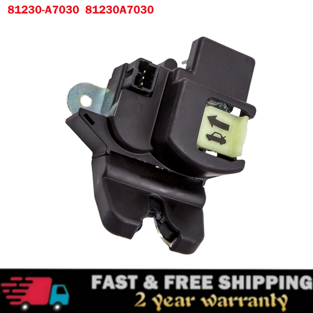 

Для Kia Forte 2DR 4DR 2013-2018 защелка крышка багажника в сборе с бесключевым входом 81230-A7030 81230A7030 1 шт.