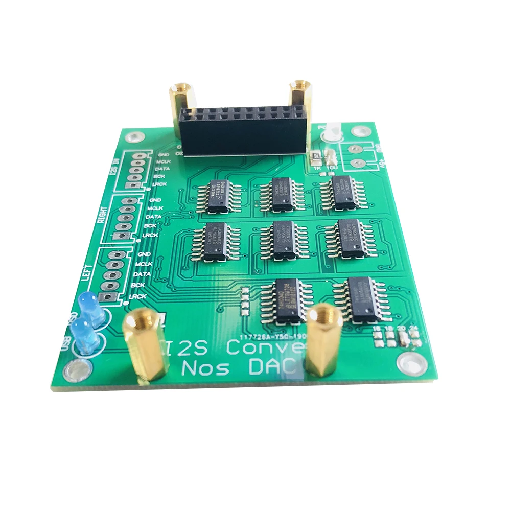 Nvarcher-nos Dac Formato I2s Decodificador Decodificador Shifter Board I2s Conversão de Dados Esquerda Direita para Xmos Usb - Image 4