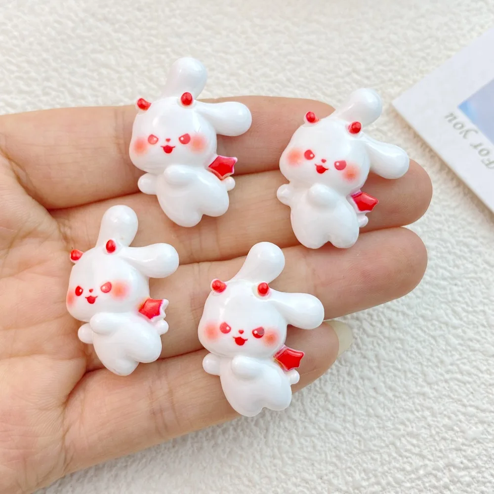 Description Picture 6 of item10Pcs New Cute Resin Animal Halloween Series Flat Back Parts Embellishments For Hair Bows Accessories