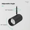 12W/20W/30W Long Rod Track Light Telescopic Long Arm Rotatable Ceiling COB Spotlight Clothing Store Home Rail Chandelier 5