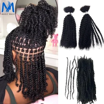 Afro Kinkys Bulk Human Hair for Braiding Soft 4C Afro Kinky Curly Human Hair for Locs Dreadlocks Extensions Human Braiding Hair 1