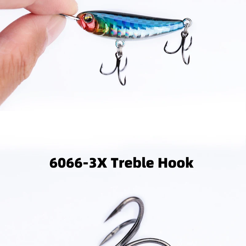 OUTKIT 2025 Neue Micro Sinking Minnow 40mm/5,8g Angeln Köder Künstliche Bleistift Köder Topwater Köder Für bass Forelle Angeln Lockt – Detail 6