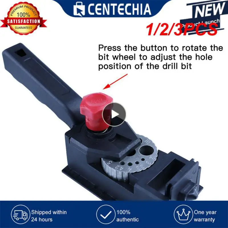 

1/2/3PCS Drilling Locator The Dowel Drill Guide Can Also Be Used As A Drilling Guide More Precise Particleboard