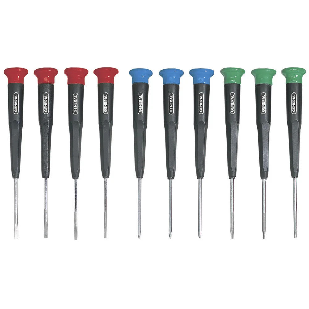 

10 Mini Screwdrivers Set 690 Hand Cutting Tool Screwdrivers