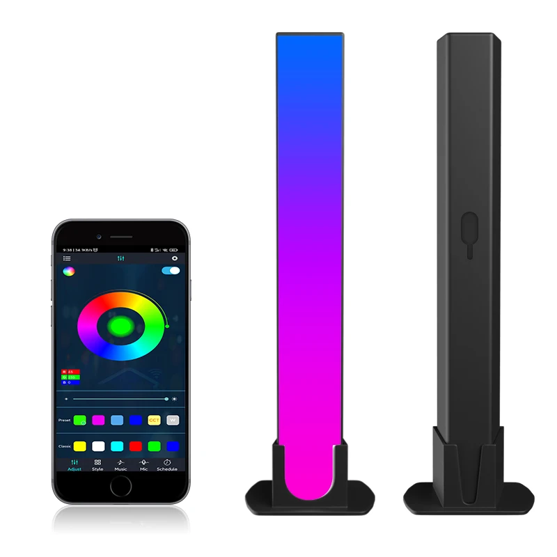 Led Lamp Led Strip Backlight MUCAI RGB Music Sound contro LED Light bar Ambient Lightl light app control