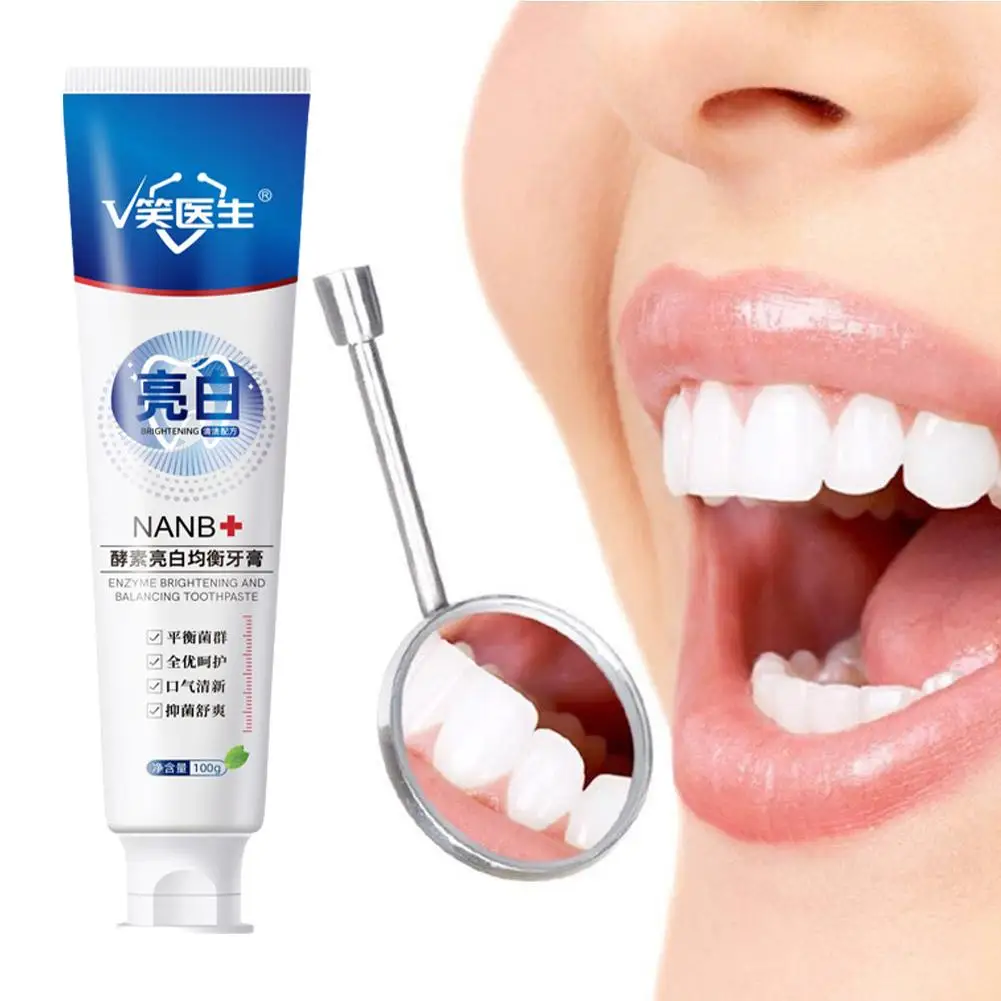 

100g Whiten Toothpaste Stop Teeth Bleeding Swelling Deep Aching Toothpaste Enzyme Decay Cleaning Tooth Of Gum Prevent B0Y3