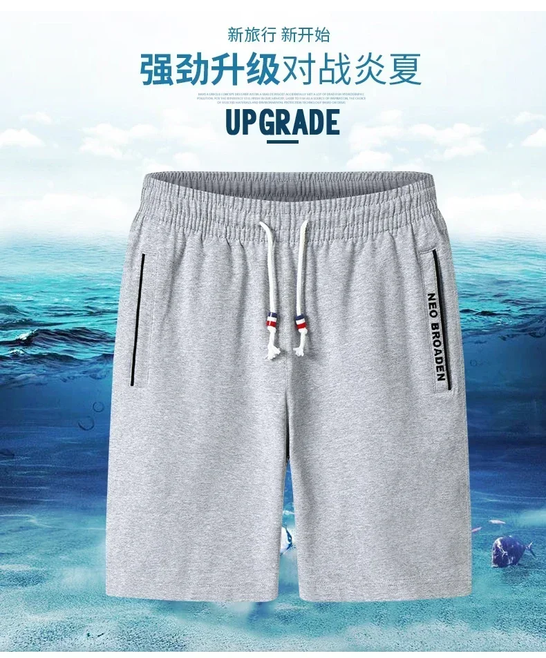 Description Picture 3 of itemSummer Casual Shorts Men 2024 New Spring Fashion Joggers Beach Breeches Sweatshorts Male Sports Fitness Breathable Shorts Pants