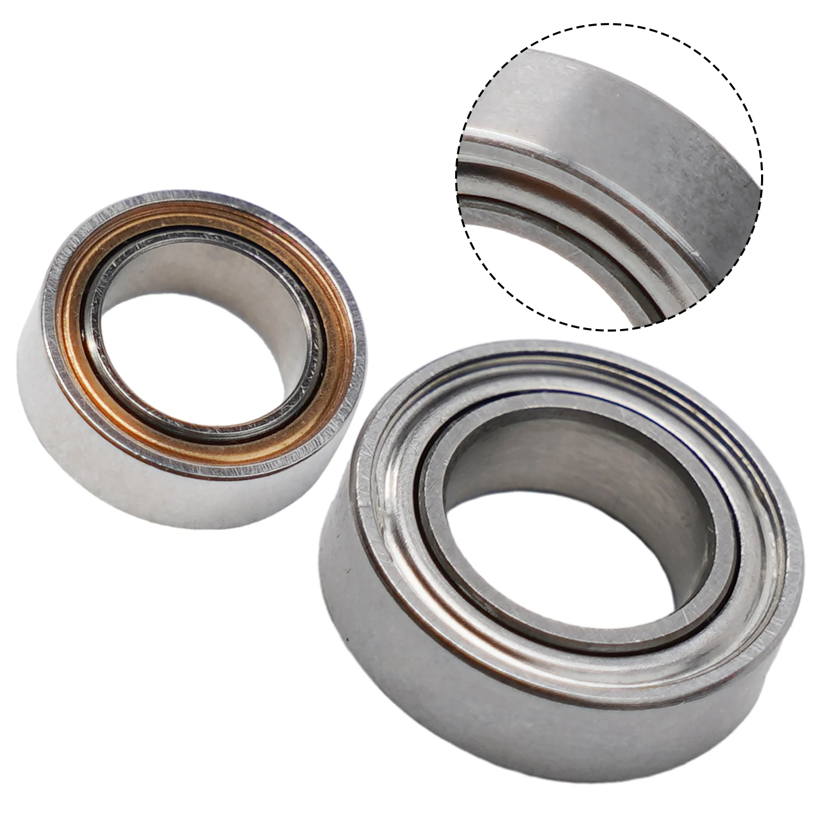 Fishing Reel Bearing 4x7x2/2.5mm 5x8x2.5mm 7x11x3mm 8x14x3.5/4mm Stainless Steel Ball Bearings Fishing Line Wheel Bearing Parts