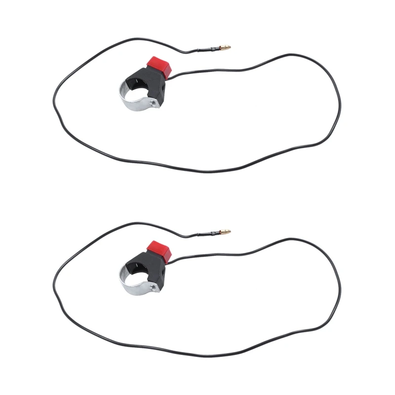 2X Moto Pocket Quad Dirt Bike Stop Kill On Off Switch Button Handlebar 49Cc
