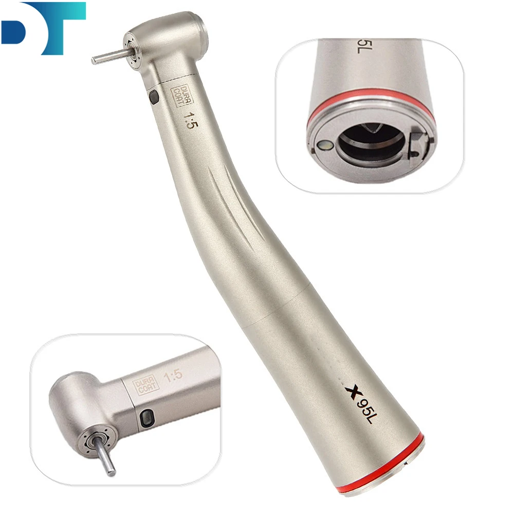 

Dental Contra Angle Handpieces X95L Low Speed Z95L Mini Head 1:5 Red Ring Hand Pieces Odontología Dentist Tools