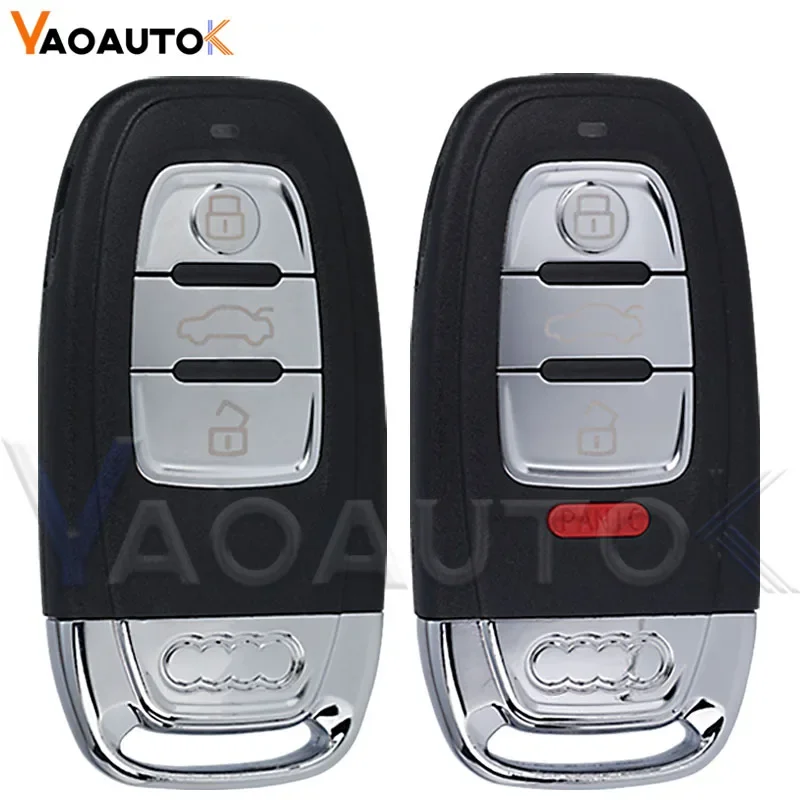 Smart Auto Remote Key Shell Case Fob For Audi A4l A3 A4 A5 A6 A8 Quattro Q5 Q7 A6 A8 Replacement Car Key Shell 3/4 Buttons 6 Smart Auto Remote Key Shell Case Fob For Audi A4l A3 A4 A5 A6 A8 Quattro Q5 Q7 A6 A8 Replacement Car Key Shell 3/4 Buttons 6