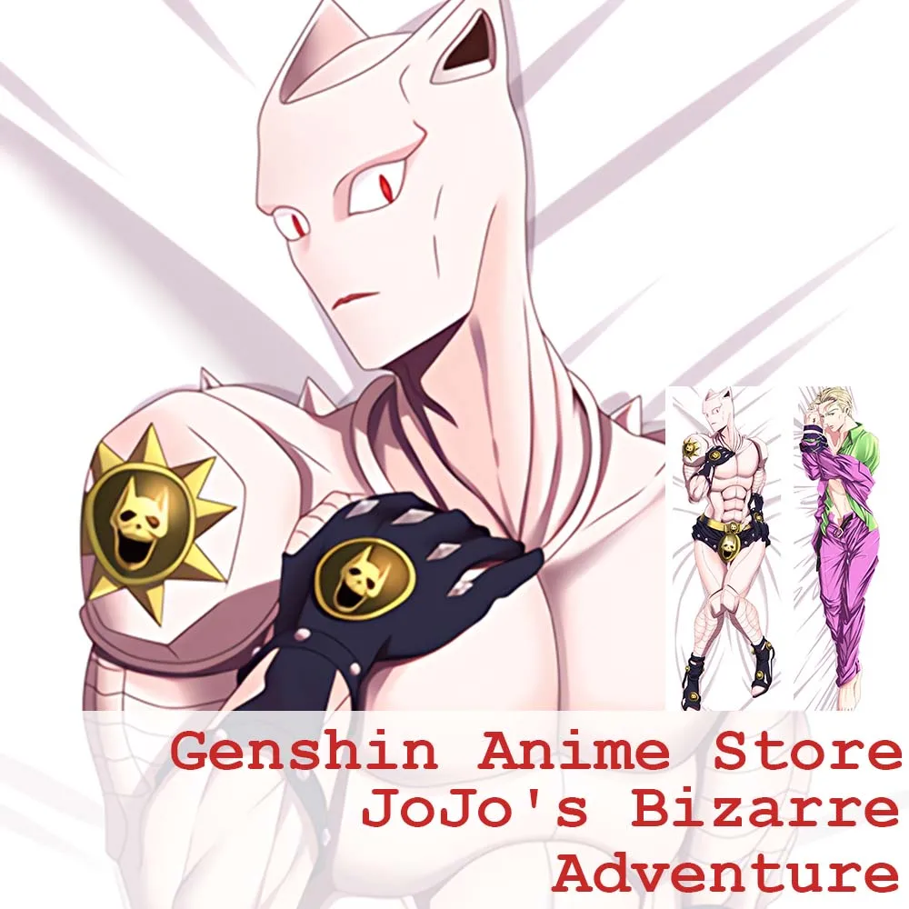 

JoJo Kira Yoshikage Sexy Dakimakura Cool Man Hugging Body Pillow Case Otaku Pillowcase Cushion Cover Decorate Cosplay Gift