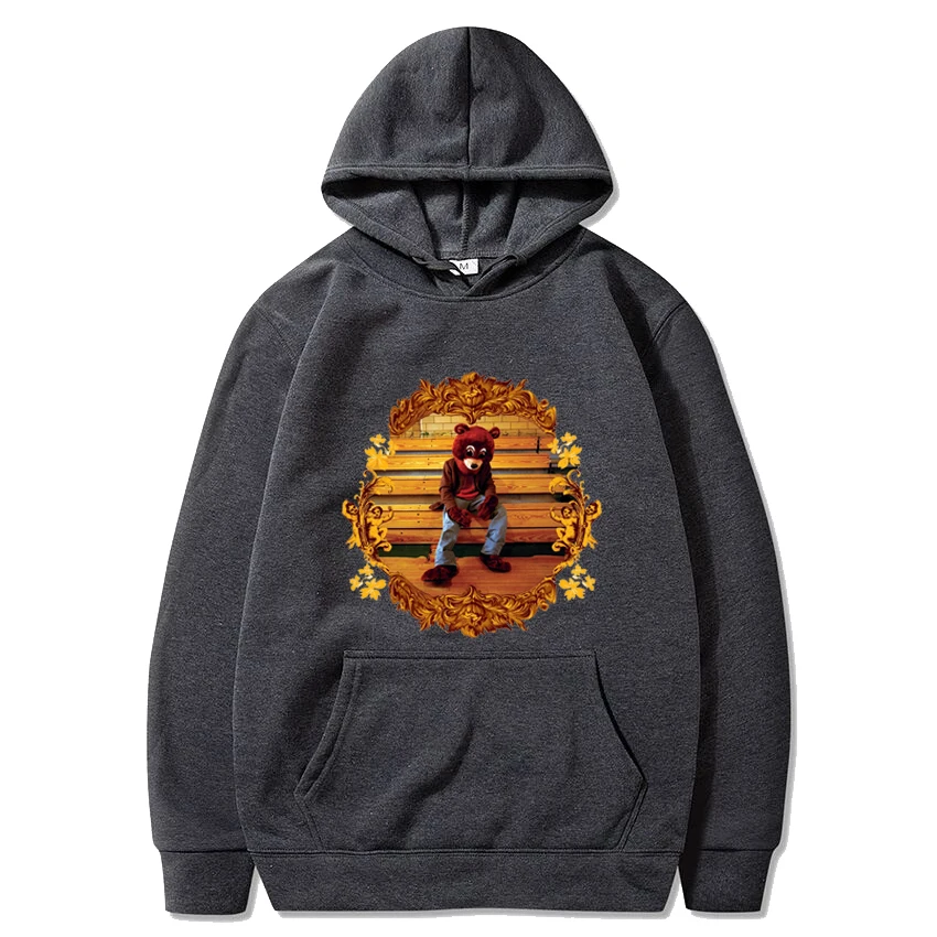 Rapper Kanye West Albums Hoodie top Fashion Men Women vintage Pullover Streetwear Fleece Unisex Long sleeve Hooded sweatshirts