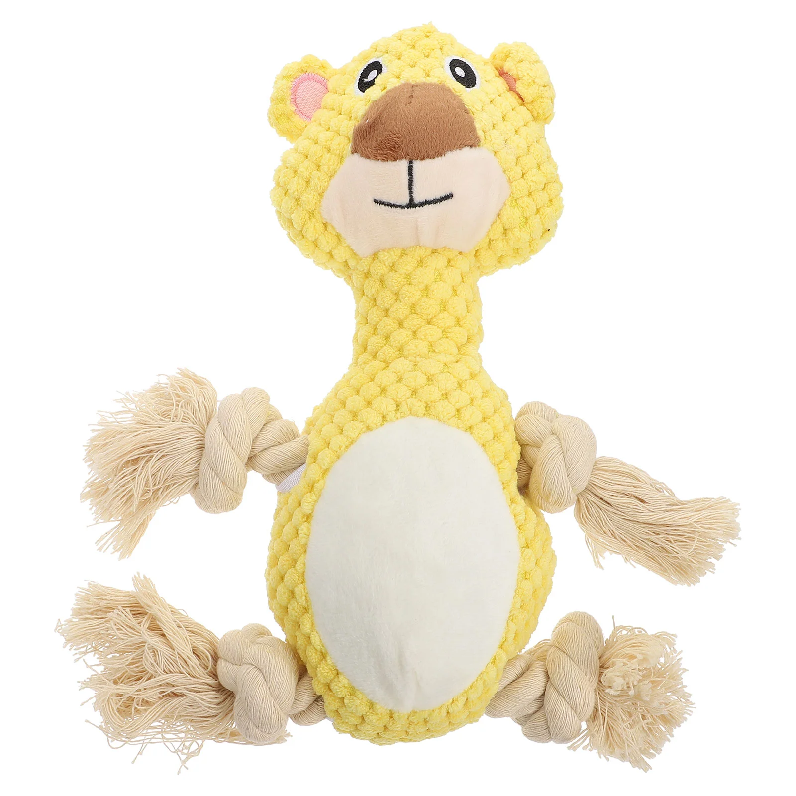 

- shape Chewing Puppy Toys Squeaky Toys Ropes Puppy Chew Toys Yellow