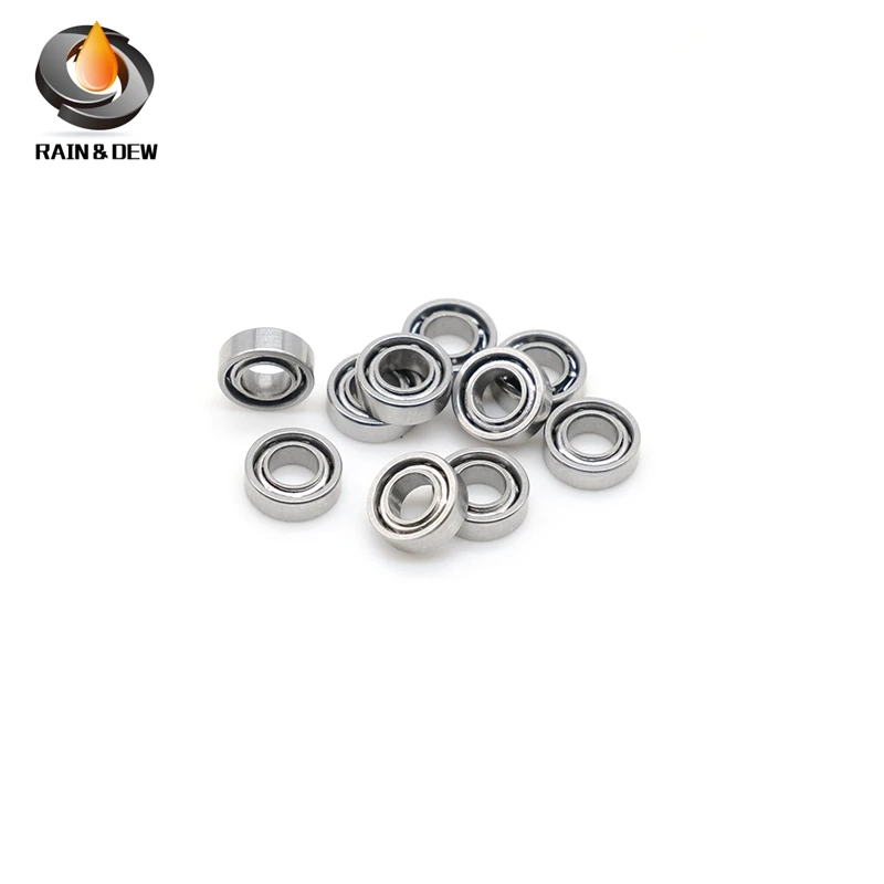 10Pcs 3x6x2 Stainless Steel Ball Bearing ball bearings SMR63 Open Ball Bearings ABEC-7