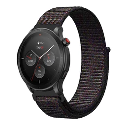 Premium Nylon Loop Strap 22mm - Durable, Comfortable Wristband Bracelet for Amazfit Stratos 3 (C)