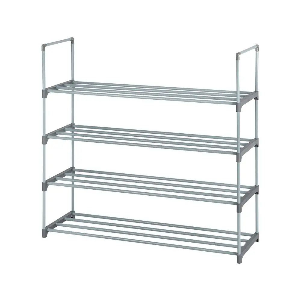 4 Tiers Shoe Rack Shoe Tower Shelf Storage Organizer 2 Pack Set For Bedroom Entryway Hallway and Closet