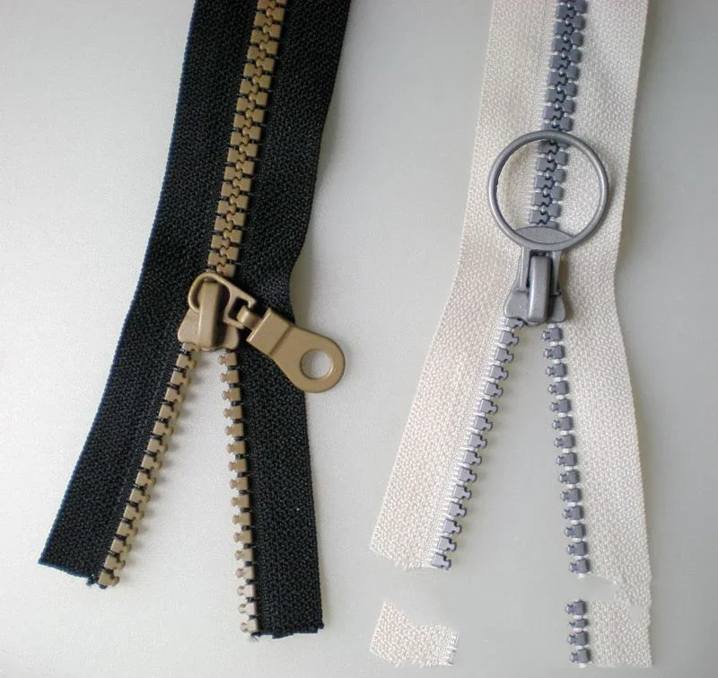 10PCS 5#5V Resin Zipper Sliders Zippers Heads Zinc Alloy Resin Zipper Replace Pulls DIY Craft Cloth Bag Repair Sewing