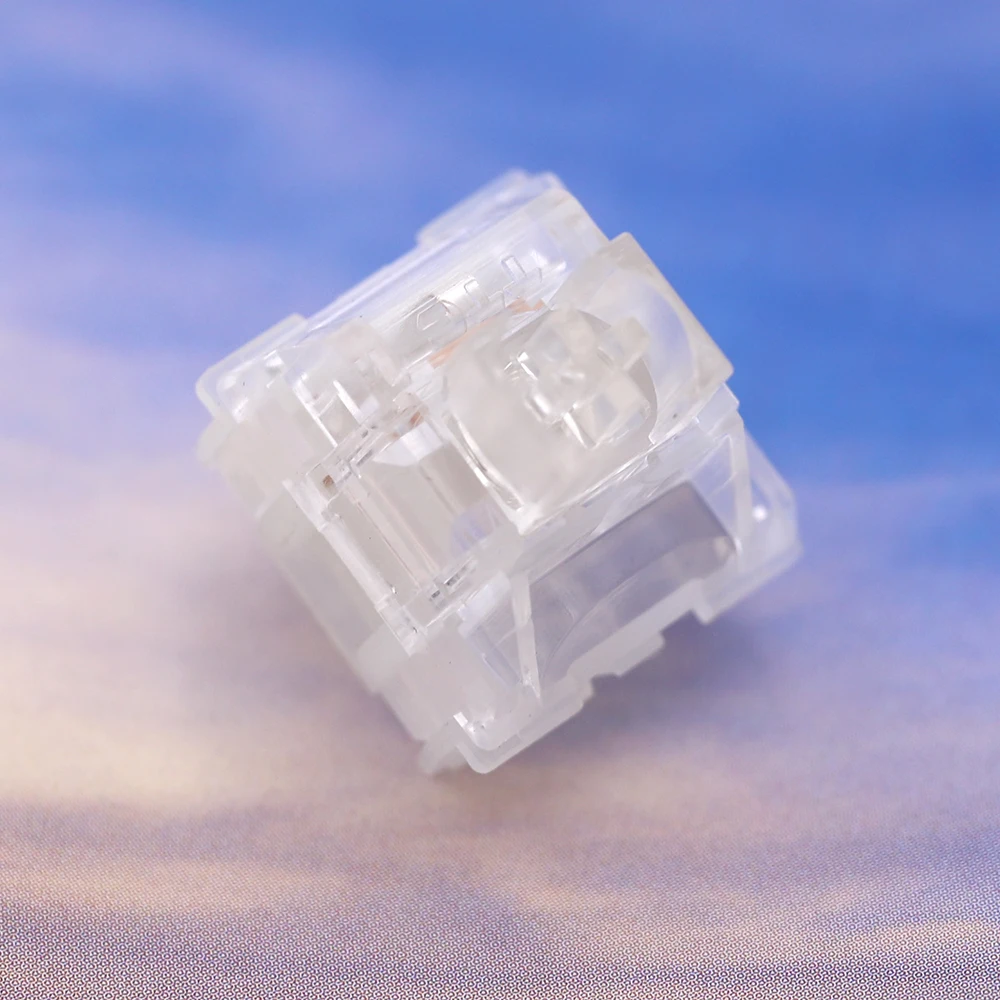 Tttc-interruptor Linear v2 39g Pinos Silencioso Mudo Rgb Transparente Transparente Lubrificado para Teclado Mecânico - Imagem 5