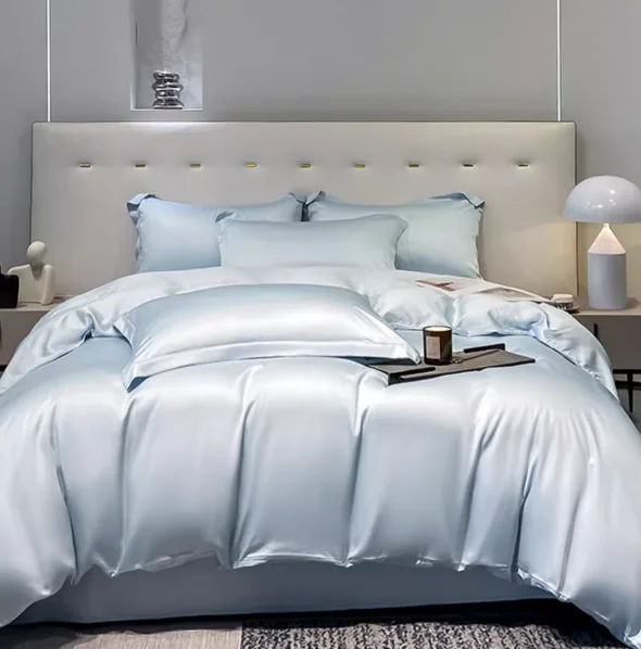 Tian Si Duvet Cover Single piece 150x200 Ice Silk Duvet Cover Single Person Summer Duvet Cover