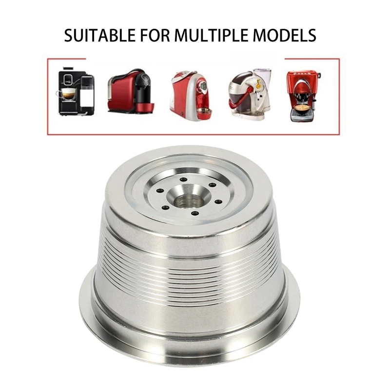 Compatible For Caffitaly Coffee Machine Maker Stainless Steel Refillable Reusable Capsule For Caffitaly Cafe Capsule