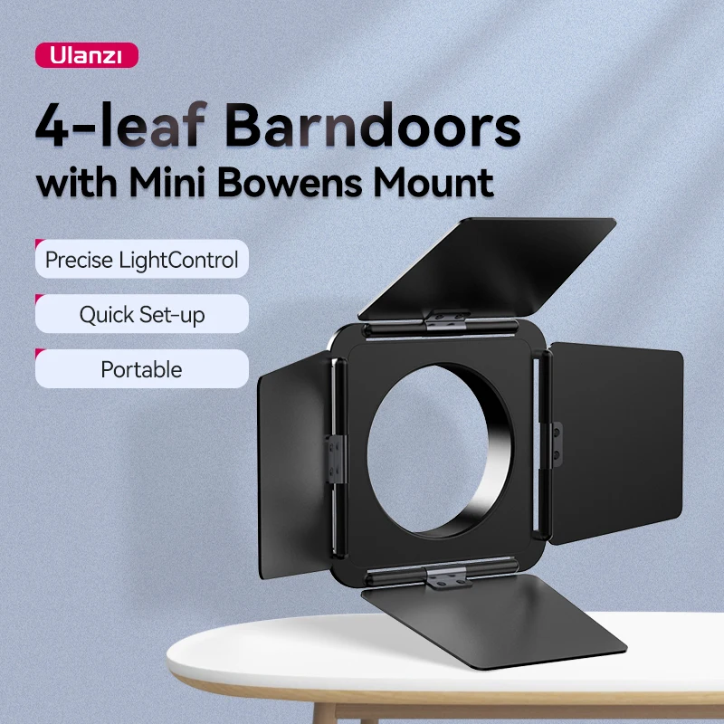 Ulanzi Four Blade Light Barrier Mini Bowens Mount