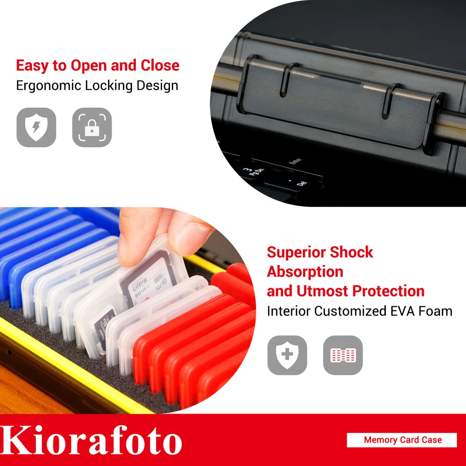 Set 24 Custodie Per Schede Memoria - Trasparenti Per SD, MicroSD, TF, MMC | 4 Misure Diverse