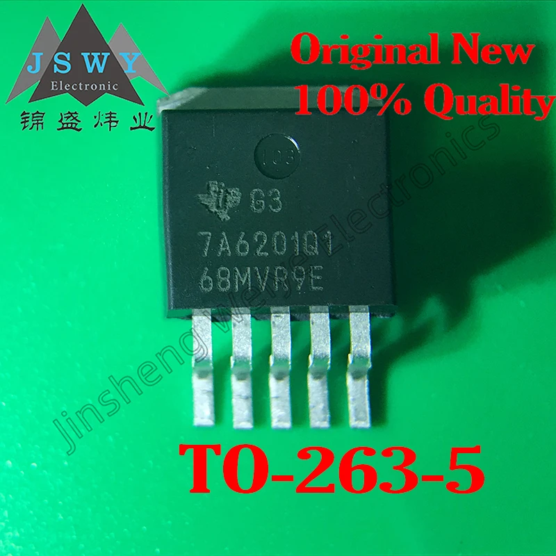 

TPS7A6201QKTTRQ1 TPS7A6201QKTTR TPS7A6201 шелкография 7A6201Q1 SMD TO-263 чип IC 100% абсолютно новый подлинный Бесплатная доставка