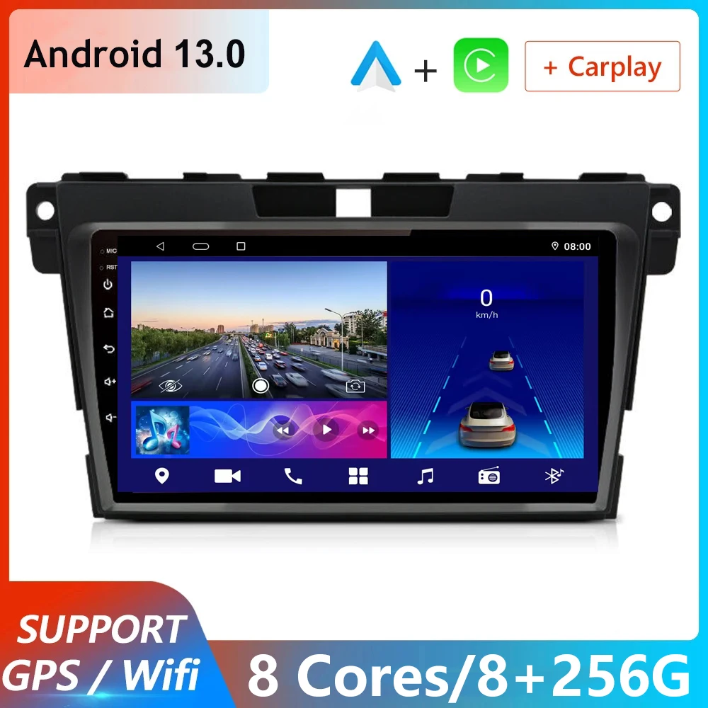 

Для Mazda CX7 CX 7 CX-7 2008 -2013 2014 2015 автомобильное радио 4G стерео AHD мультимедиа BT беспроводной Carplay Авто DSP RDS Mirror link