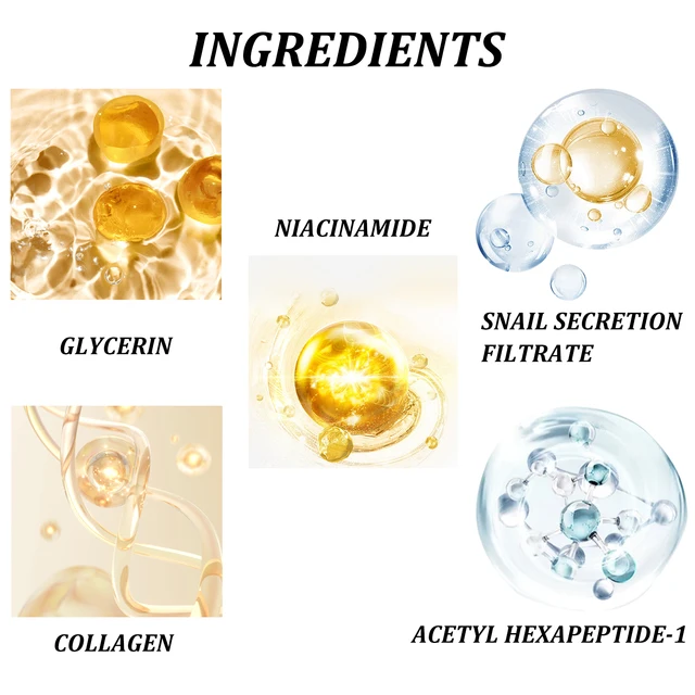 Snail Eye Cream Stick Collagen Fade Fine Lines Wrinkle Lightening Dark Circles Firming Eye Bags Puffiness Moisturizing Eye Cream 6